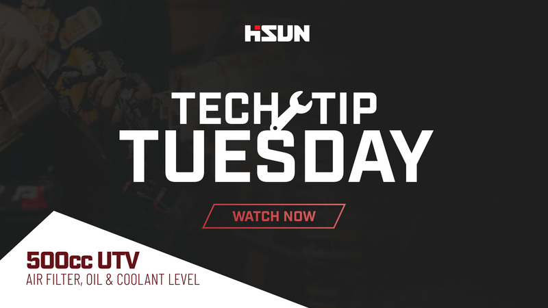 Tech Tip Tuesday - 450cc UTV Air Filter and Oil Level
