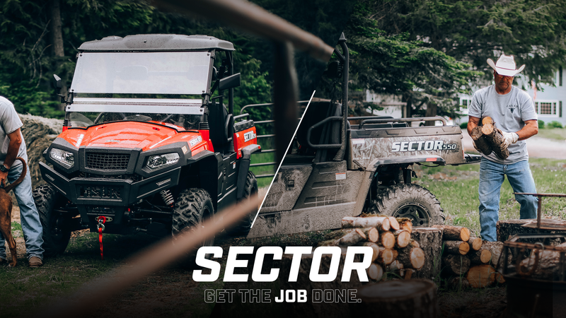 The 2020 Sector 550 & 750 EPS, a Helping Hand that Always Gets the Job Done