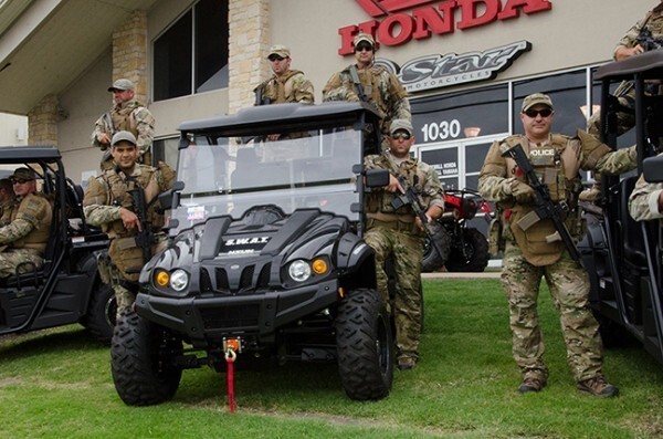 Texas SWAT Team Turns to HISUN UTVs fort July 4th Event