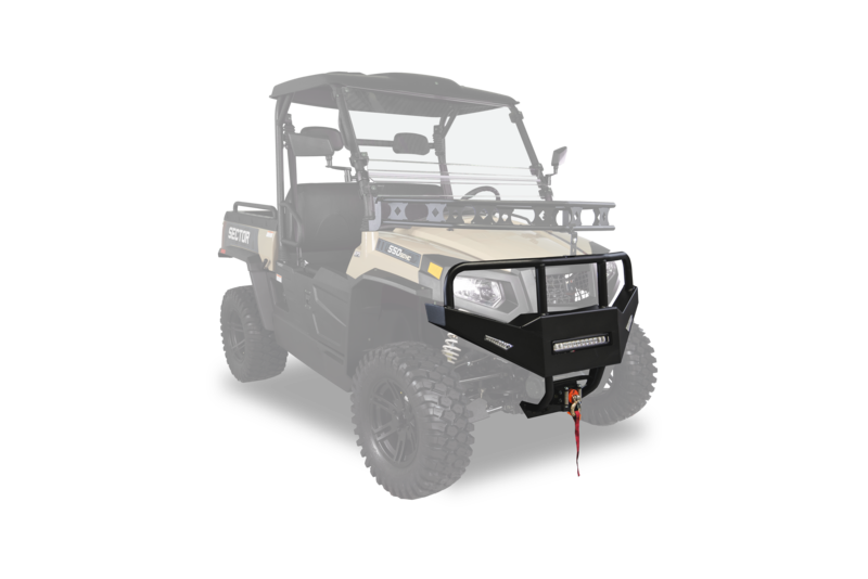 HEAVV-DUTY FRONT BUMPER - SECTOR 