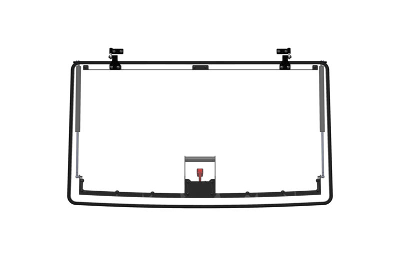 FULL TIP OUT WINDSHIELD - UV POLY