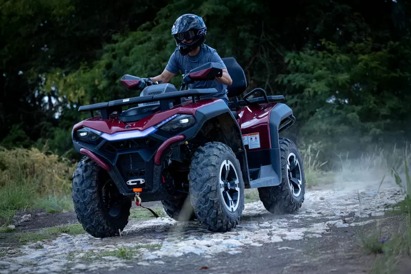 Hisun Guardian 550L na otvorenom